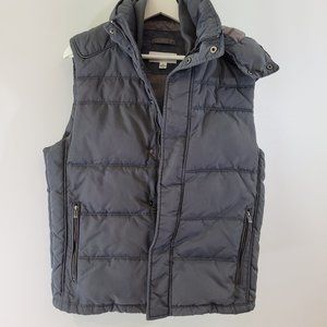 Calvin Klein Puffy Vest with Detachable Hood